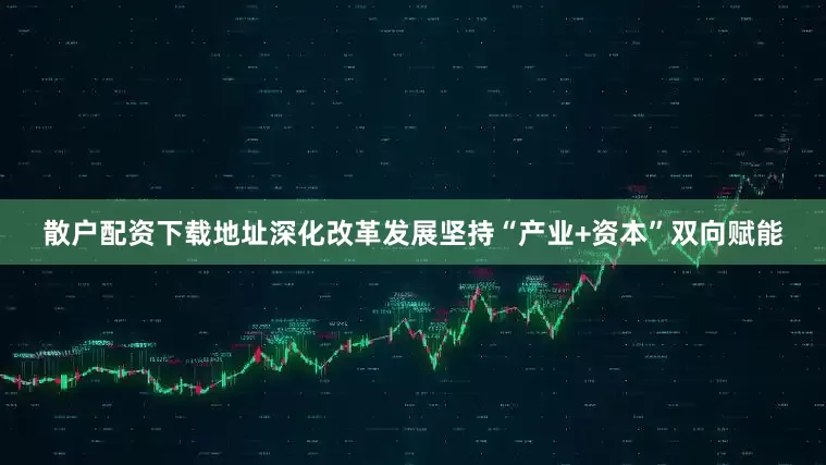 散户配资下载地址　　深化改革发展　　坚持“产业+资本”双向赋能