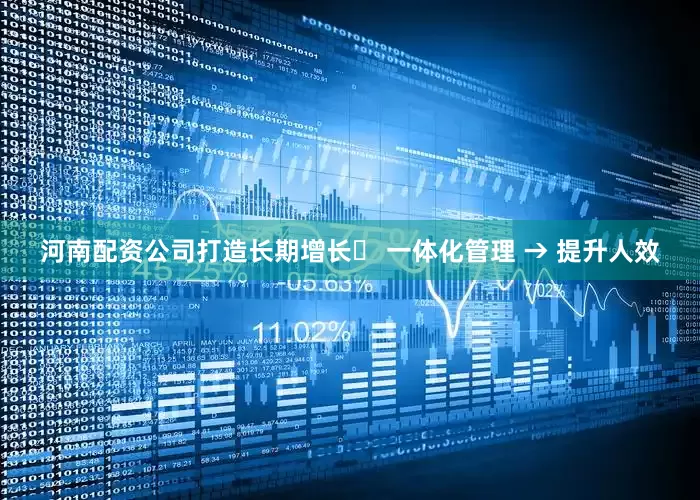 河南配资公司打造长期增长✅ 一体化管理 → 提升人效