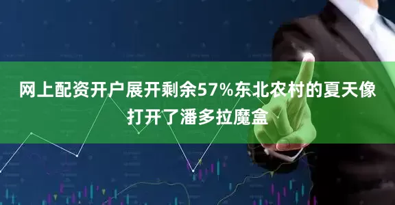 网上配资开户展开剩余57%东北农村的夏天像打开了潘多拉魔盒